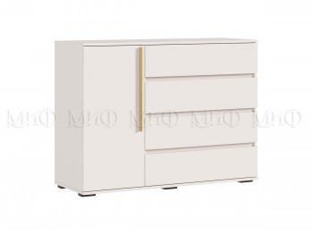Комод 1 дверь 4 ящика (1200) Норд, кашемир (Миф) в Качканаре - kachkanar.mebel-e96.ru