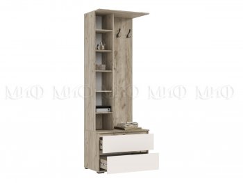 Прихожая Норд крафт серый/кашемир (Миф) в Качканаре - kachkanar.mebel-e96.ru