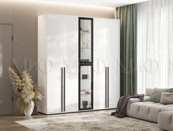 Шкаф Норд+ пенал со стеклом (Миф) в Качканаре - kachkanar.mebel-e96.ru