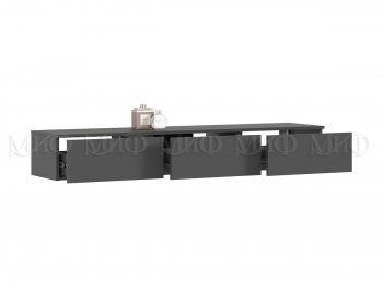 Стенка Норд-2 графит (Миф) в Качканаре - kachkanar.mebel-e96.ru