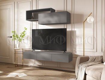 Стенка Норд-2 графит (Миф) в Качканаре - kachkanar.mebel-e96.ru