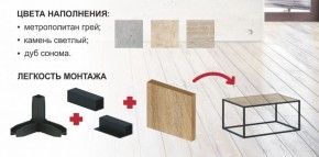 Обувница Крафт 2 (Черный муар/Дуб сонома) в Качканаре - kachkanar.mebel-e96.ru