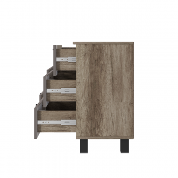 Комод Олива КМ-04 муссон софт (БТС) в Качканаре - kachkanar.mebel-e96.ru