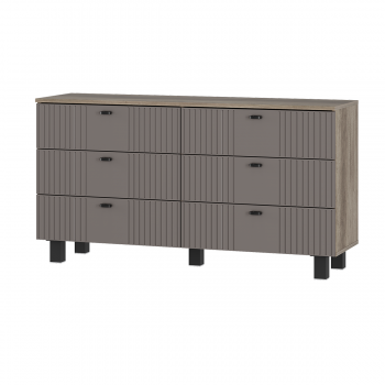 Комод Олива КМ-04 муссон софт (БТС) в Качканаре - kachkanar.mebel-e96.ru