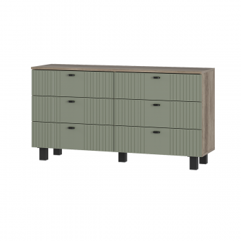 Комод Олива КМ-04 эквалипт софт (БТС) в Качканаре - kachkanar.mebel-e96.ru