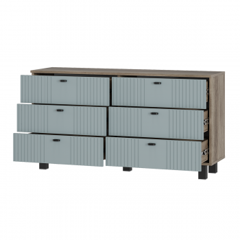 Комод Олива КМ-04 шарли бриз (БТС) в Качканаре - kachkanar.mebel-e96.ru