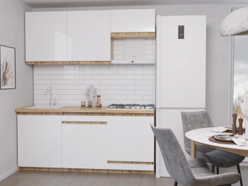 Кухонный гарнитур 1800 мм Ольвия-8 (Росток) в Качканаре - kachkanar.mebel-e96.ru