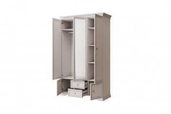 Шкаф распашной ШР 3 - 1 зеркало (БМ) в Качканаре - kachkanar.mebel-e96.ru