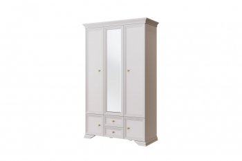 Шкаф распашной ШР 3 - 1 зеркало (БМ) в Качканаре - kachkanar.mebel-e96.ru