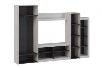 Стенка OSKAR4 сосна белая (Генезис) в Качканаре - kachkanar.mebel-e96.ru