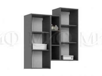 Стенка Оскар графит (Миф) в Качканаре - kachkanar.mebel-e96.ru