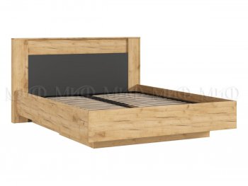 Кровать парящая Остин крафт/графит (Миф) в Качканаре - kachkanar.mebel-e96.ru