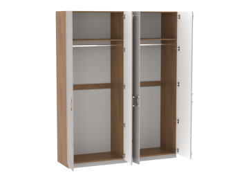 Шкаф 1800 мм 4-дверный Палермо (СБК) в Качканаре - kachkanar.mebel-e96.ru