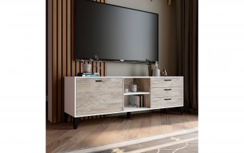 Тумба ТВ Парус-9 (Текс) в Качканаре - kachkanar.mebel-e96.ru
