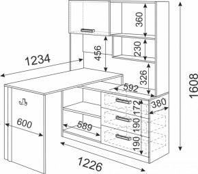 Подростковая мебель Волкер модульная (Риннер) в Качканаре - kachkanar.mebel-e96.ru