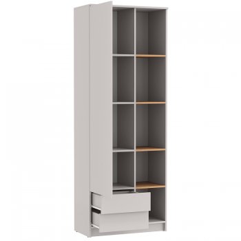 Шкаф комбинированный 89.03 Прайм правый (Олмеко) в Качканаре - kachkanar.mebel-e96.ru