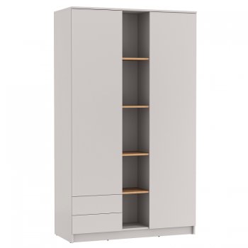 Шкаф 1200 мм для одежды 89.01 Прайм, кашемир (Олмеко) в Качканаре - kachkanar.mebel-e96.ru