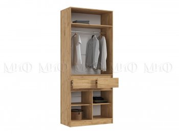 Шкаф 1000 мм Роджина крафт/изумруд (Миф) в Качканаре - kachkanar.mebel-e96.ru