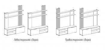 Стенка Роджина крафт/белый гл. (Миф) в Качканаре - kachkanar.mebel-e96.ru