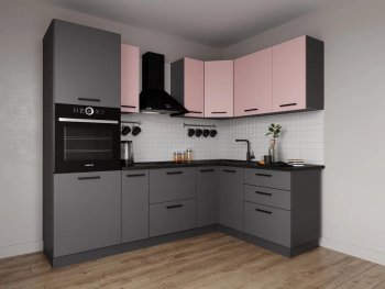 Угловой кухонный гарнитур Роза 2400*1600 мм Sanvut в Качканаре - kachkanar.mebel-e96.ru