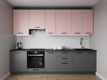 Кухонный гарнитур высокий Роза 3000 мм (Санвут) в Качканаре - kachkanar.mebel-e96.ru