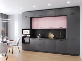 Кухонный гарнитур Роза 3400 мм (Санвут) в Качканаре - kachkanar.mebel-e96.ru