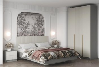 Спальный гарнитур СЕлена модульный (Стиль) в Качканаре - kachkanar.mebel-e96.ru