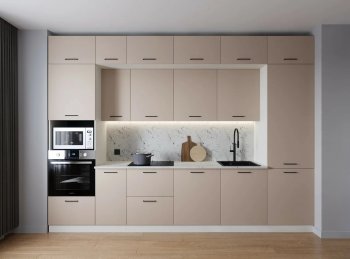 Кухонный гарнитур Шампань 3400 мм (Санвут) в Качканаре - kachkanar.mebel-e96.ru