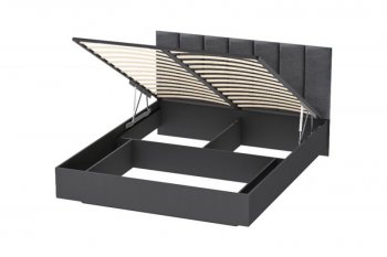 Кровать с подъемным механизмом Шарм (арт.031М1) Антрацит (Диал) в Качканаре - kachkanar.mebel-e96.ru | фото