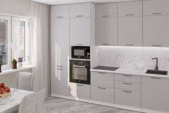Кухонный гарнитур Шелли макси 3000 мм (Герда) в Качканаре - kachkanar.mebel-e96.ru