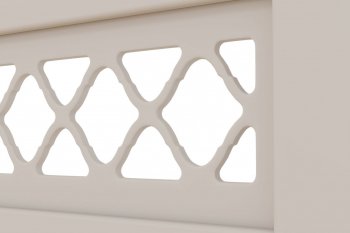 Кровать из массива Шейла льняной (БМ) в Качканаре - kachkanar.mebel-e96.ru