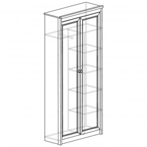 Шкаф для одежды 2-дверный Флоренция 640 (Яна) в Качканаре - kachkanar.mebel-e96.ru