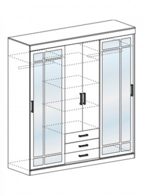 Шкаф-купе Лидер 2К 1700 мм (СтендМ) в Качканаре - kachkanar.mebel-e96.ru