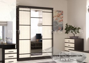 Шкаф-купе Сакура 1500 в Качканаре - kachkanar.mebel-e96.ru | фото