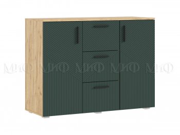 Комод Сильвия, крафт/грин (Миф) в Качканаре - kachkanar.mebel-e96.ru