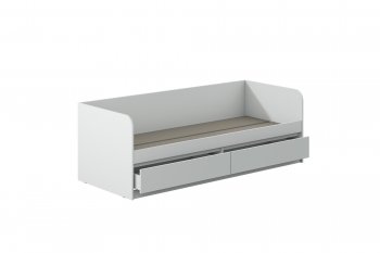Кровать Соната 900 белый (Зарон) в Качканаре - kachkanar.mebel-e96.ru