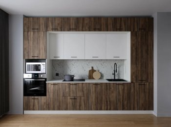 Кухонный гарнитур Старое дерево 3400 мм МДФ (Санвут) в Качканаре - kachkanar.mebel-e96.ru