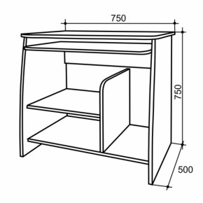 Стол компьютерный Кроха в Качканаре - kachkanar.mebel-e96.ru