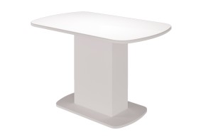 Стол обеденный Соренто (Белый) в Качканаре - kachkanar.mebel-e96.ru