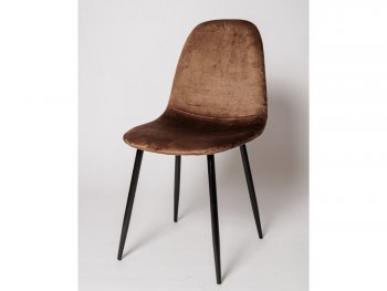 Стул DC 5541 велюр коричневый (ЦМ) в Качканаре - kachkanar.mebel-e96.ru