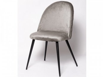 Стул С 820 серый вельвет (ЦМ) в Качканаре - kachkanar.mebel-e96.ru