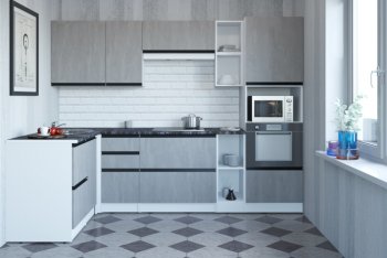 Кухонный гарнитур Сюита мега прайм 1500*2700 мм (Герда) в Качканаре - kachkanar.mebel-e96.ru