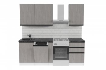 Кухонный гарнитур Сюита стандарт 1600 мм (Герда) в Качканаре - kachkanar.mebel-e96.ru