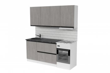 Кухонный гарнитур Сюита макси 1800 мм (Герда) в Качканаре - kachkanar.mebel-e96.ru