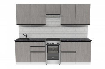 Кухонный гарнитур Сюита мега 2500 мм (Герда) в Качканаре - kachkanar.mebel-e96.ru