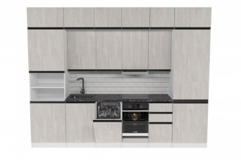 Кухонный гарнитур Сюита люкс 3000 мм (Герда) в Качканаре - kachkanar.mebel-e96.ru