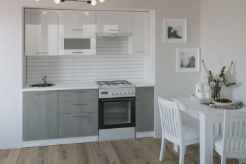 Кухонный гарнитур Терция ультра 2000 мм (Герда) в Качканаре - kachkanar.mebel-e96.ru