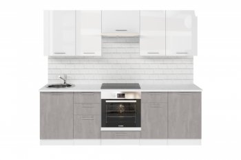 Кухонный гарнитур Терция базис 2400 мм (Герда) в Качканаре - kachkanar.mebel-e96.ru
