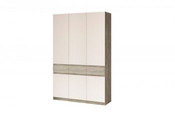 Шкаф 1500 мм Турин ЛДСП крафт серый/кашемир (ВВР) в Качканаре - kachkanar.mebel-e96.ru