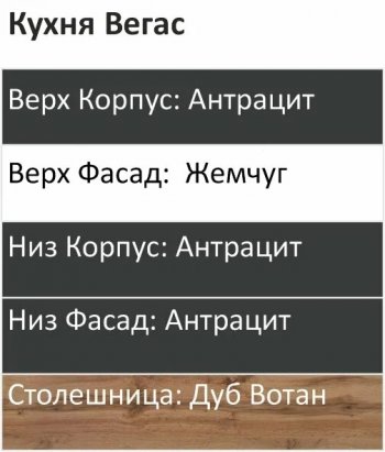 Кухонный гарнитур Вегас 2200 мм в Качканаре - kachkanar.mebel-e96.ru
